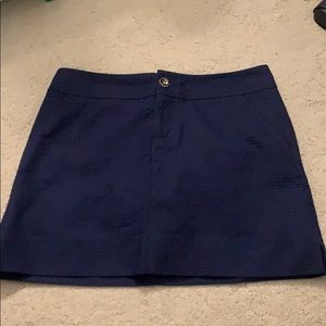 Lilly Pulitzer Navy Skort